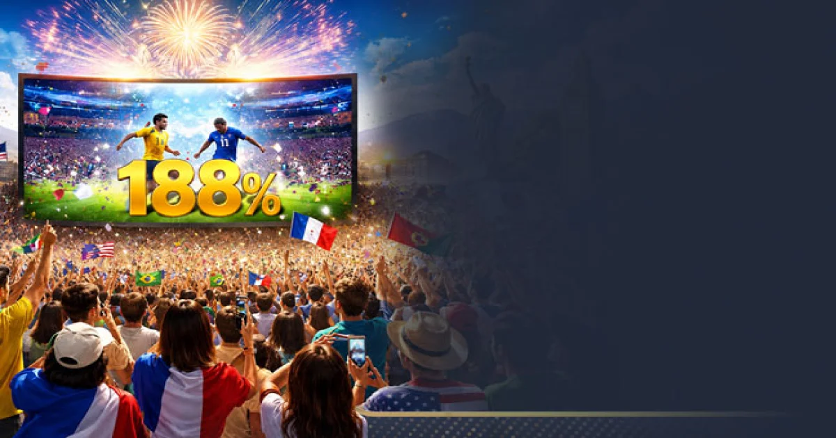188% ESPORTS WELCOME BONUS 2