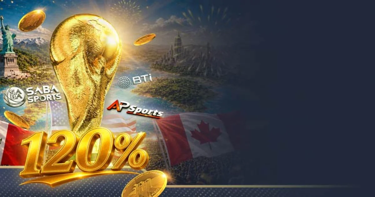 120% SPORTS WELCOME BONUS