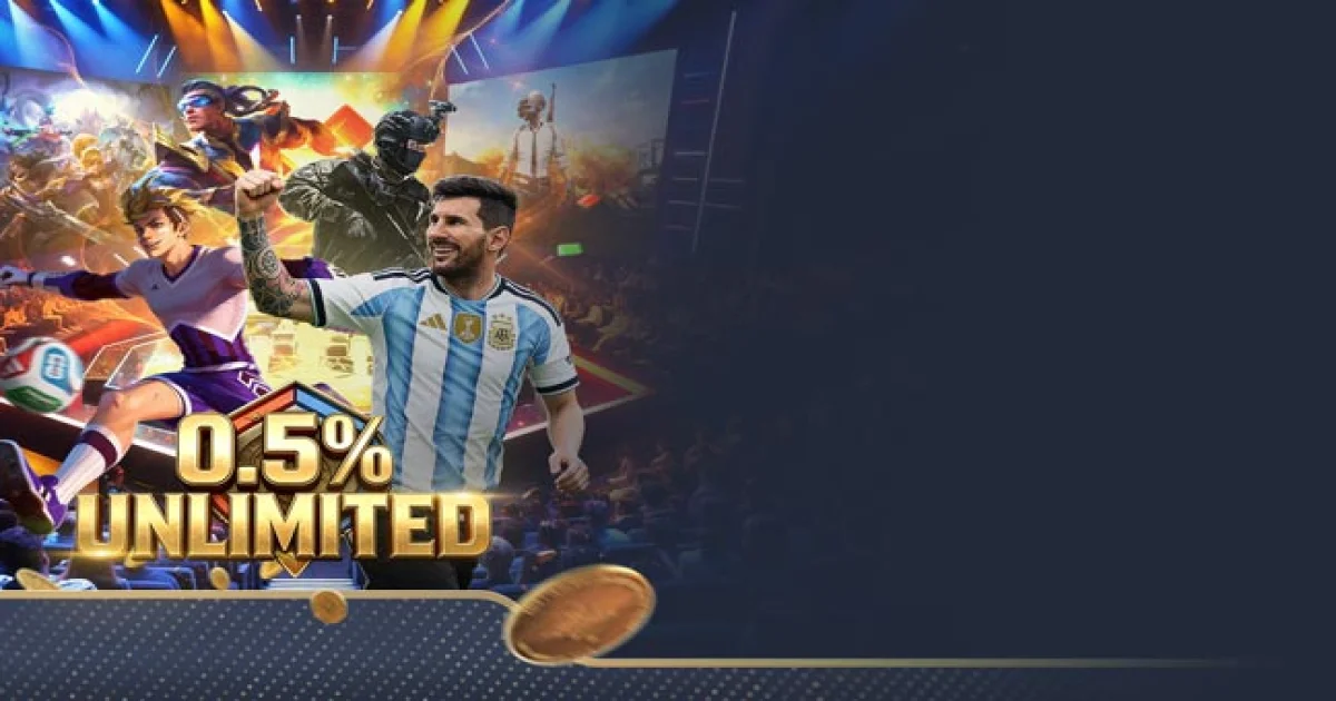 0.5% ESPORTS REBATE