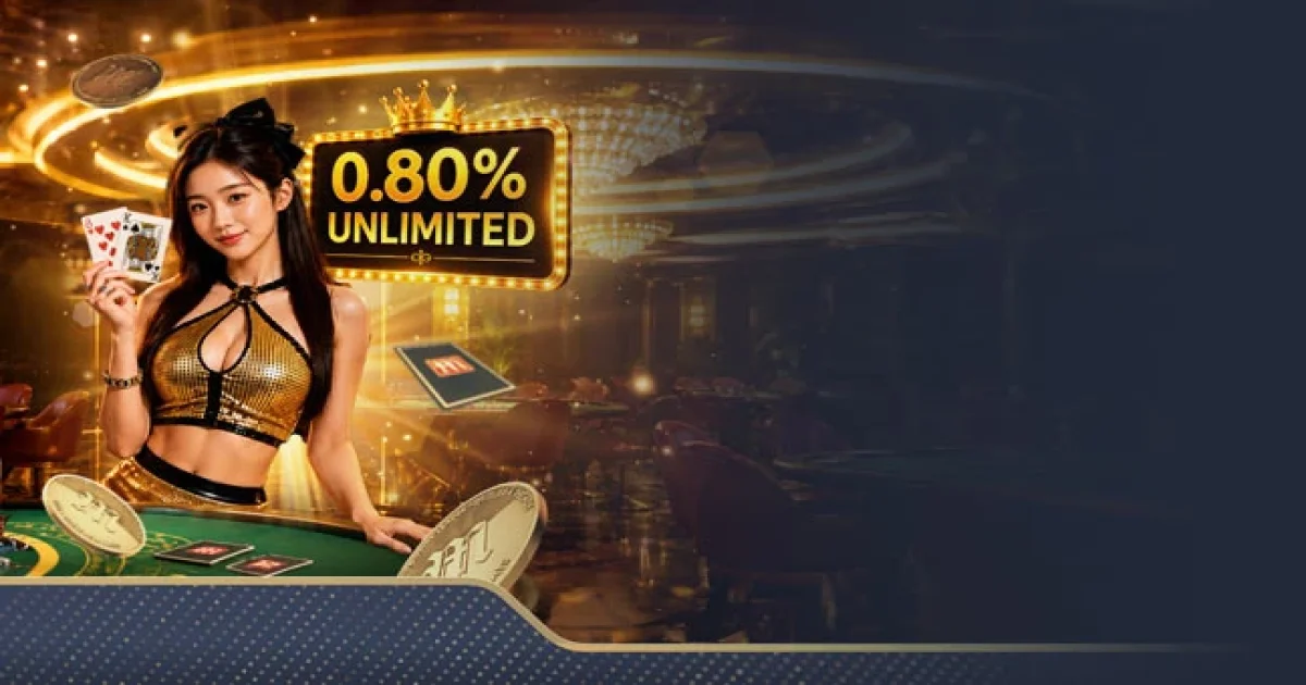 0.8% LIVE KASINO REBATE HARIAN 3